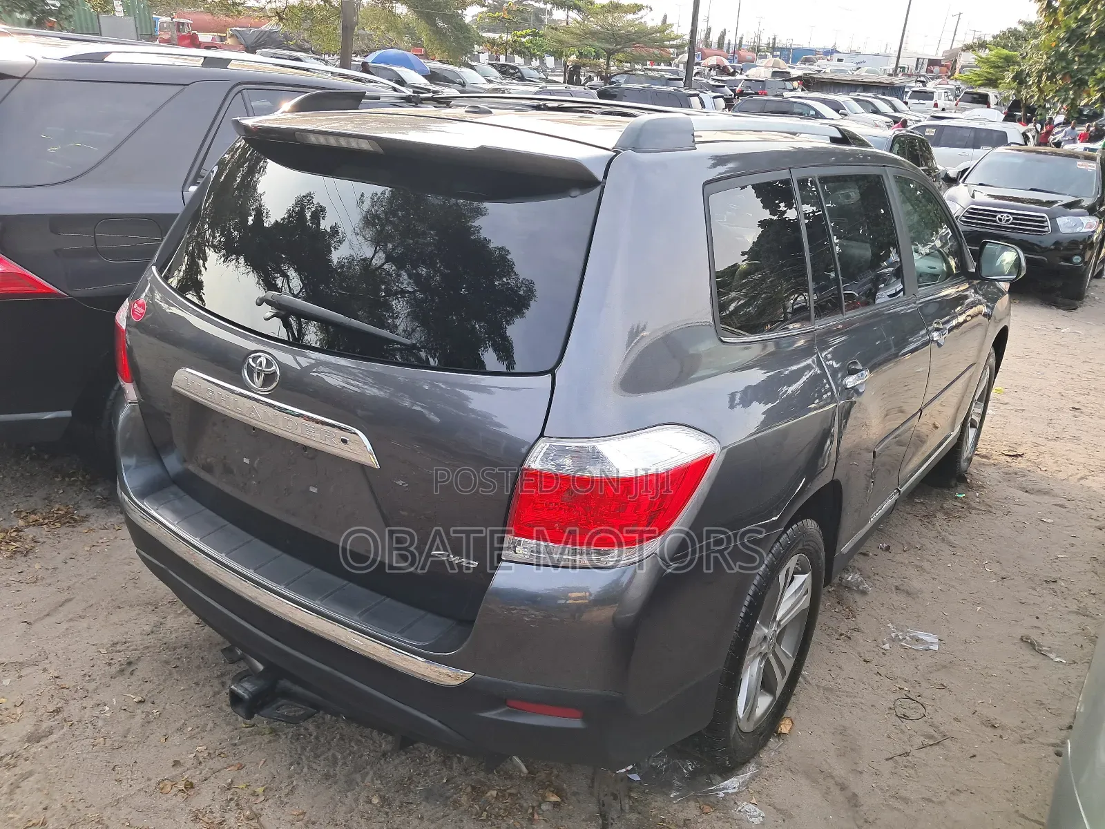 Toyota Highlander Limited 2008 Black