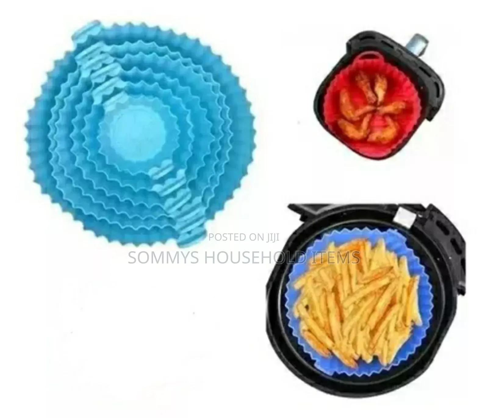 6pcs Reusable Airfryer Liner