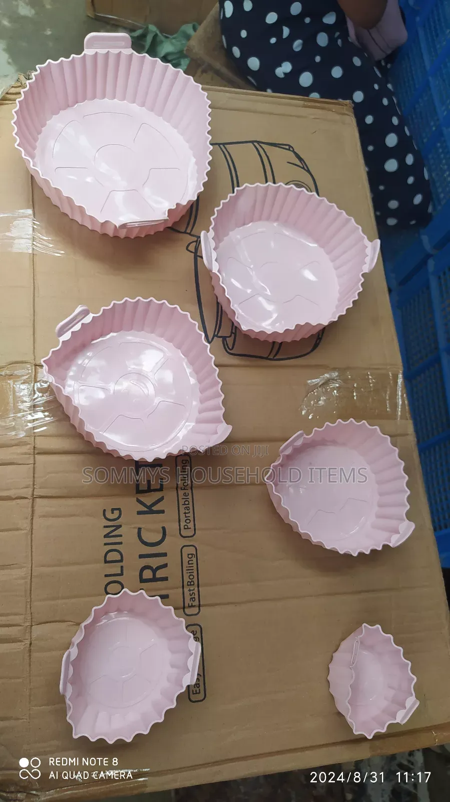 6pcs Reusable Airfryer Liner