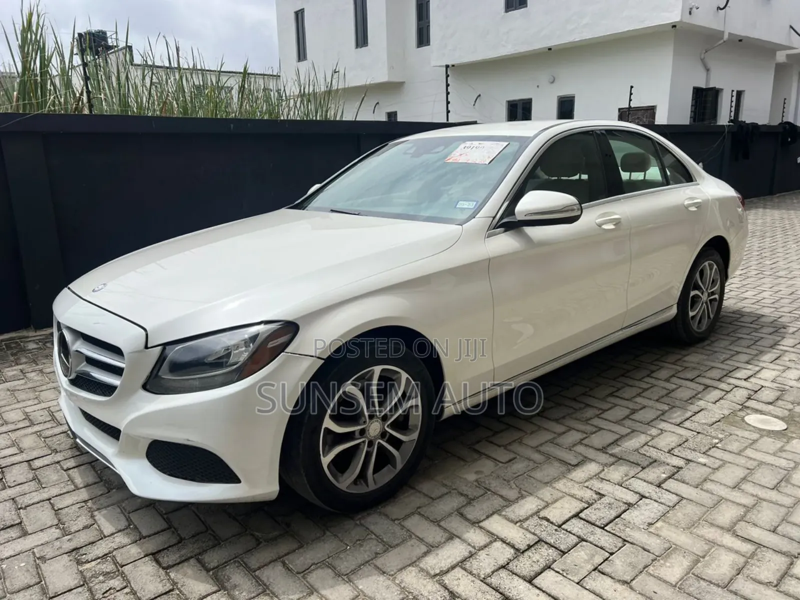 Mercedes-Benz C300 Sport 4dr AWD 4Matic Sedan (2.0L 4cyl 7A) 2015 White