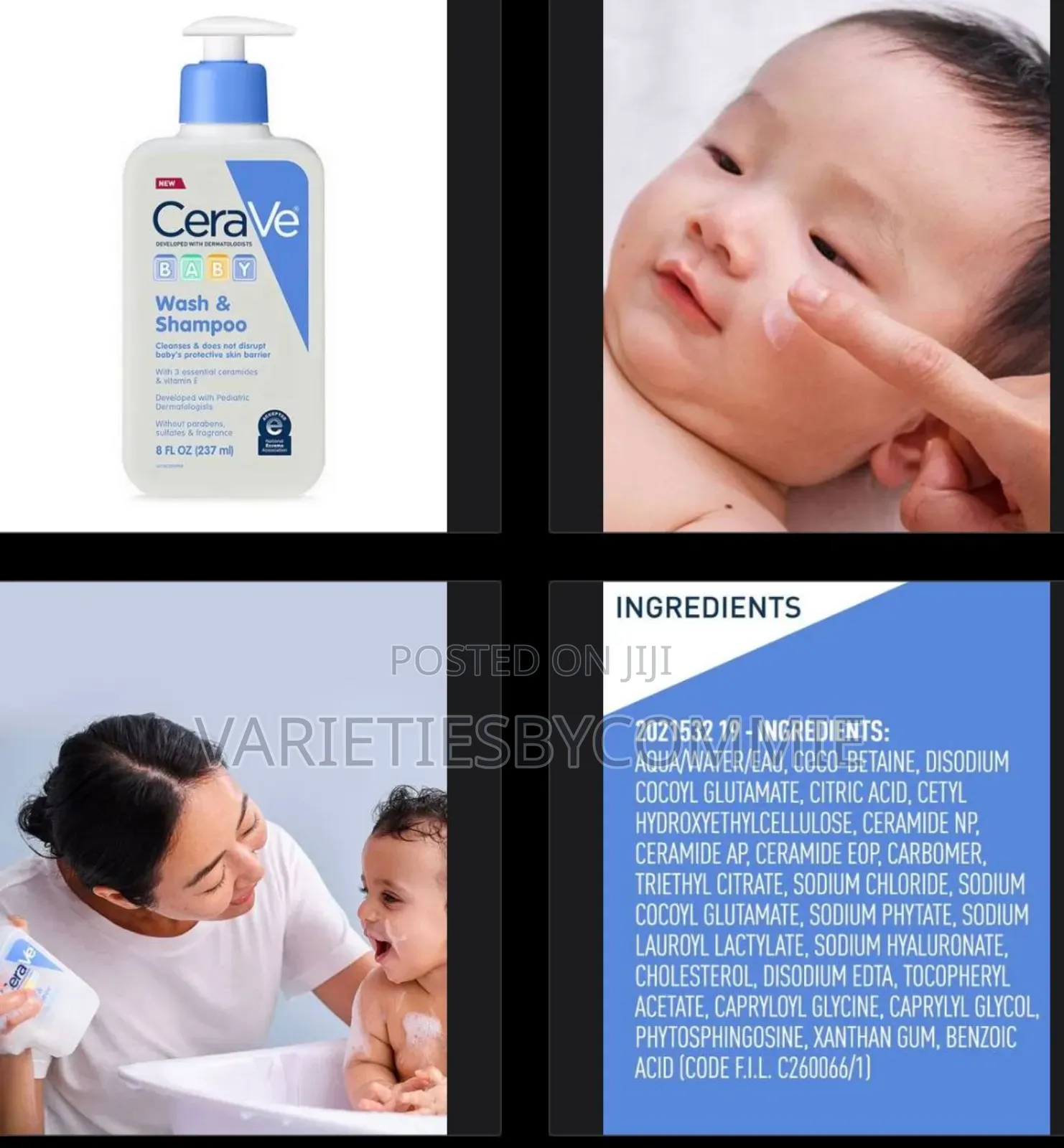 Cerave Baby Wash and Shampoo (237)L