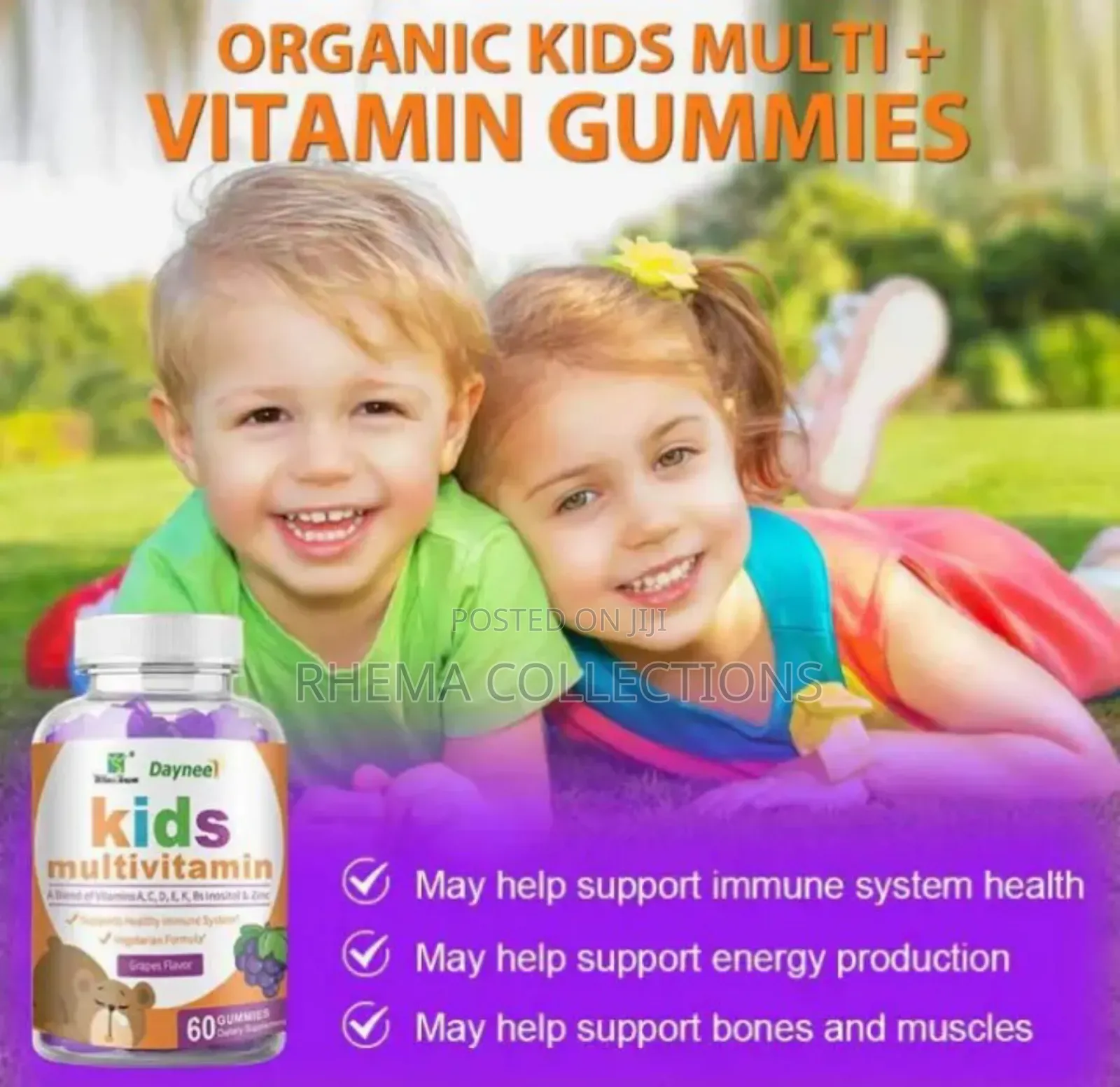 Daynee Organic Kids Multivitamins Gummies