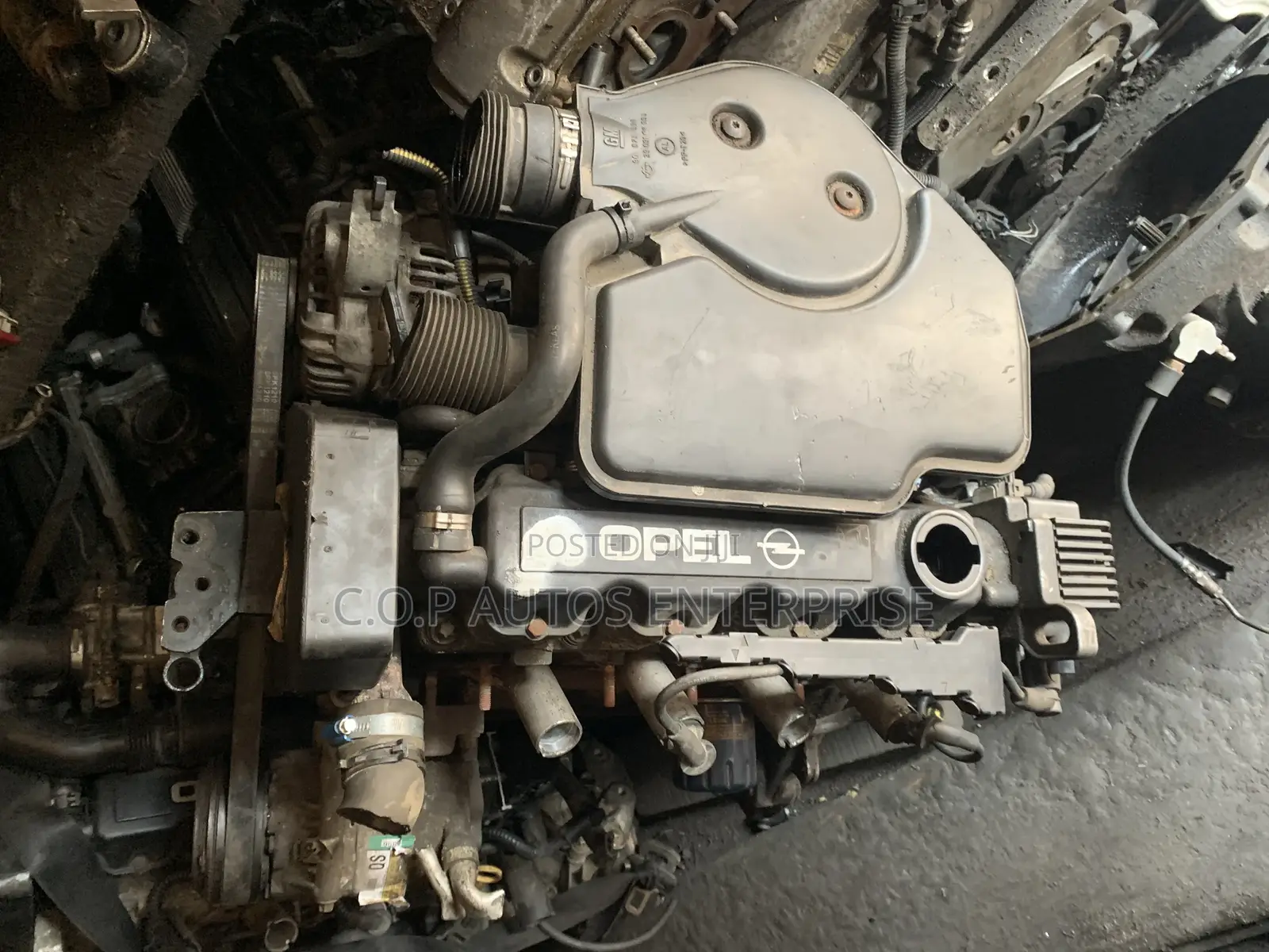 Complete Engine for Opel Astra and Zafira 8 Valves