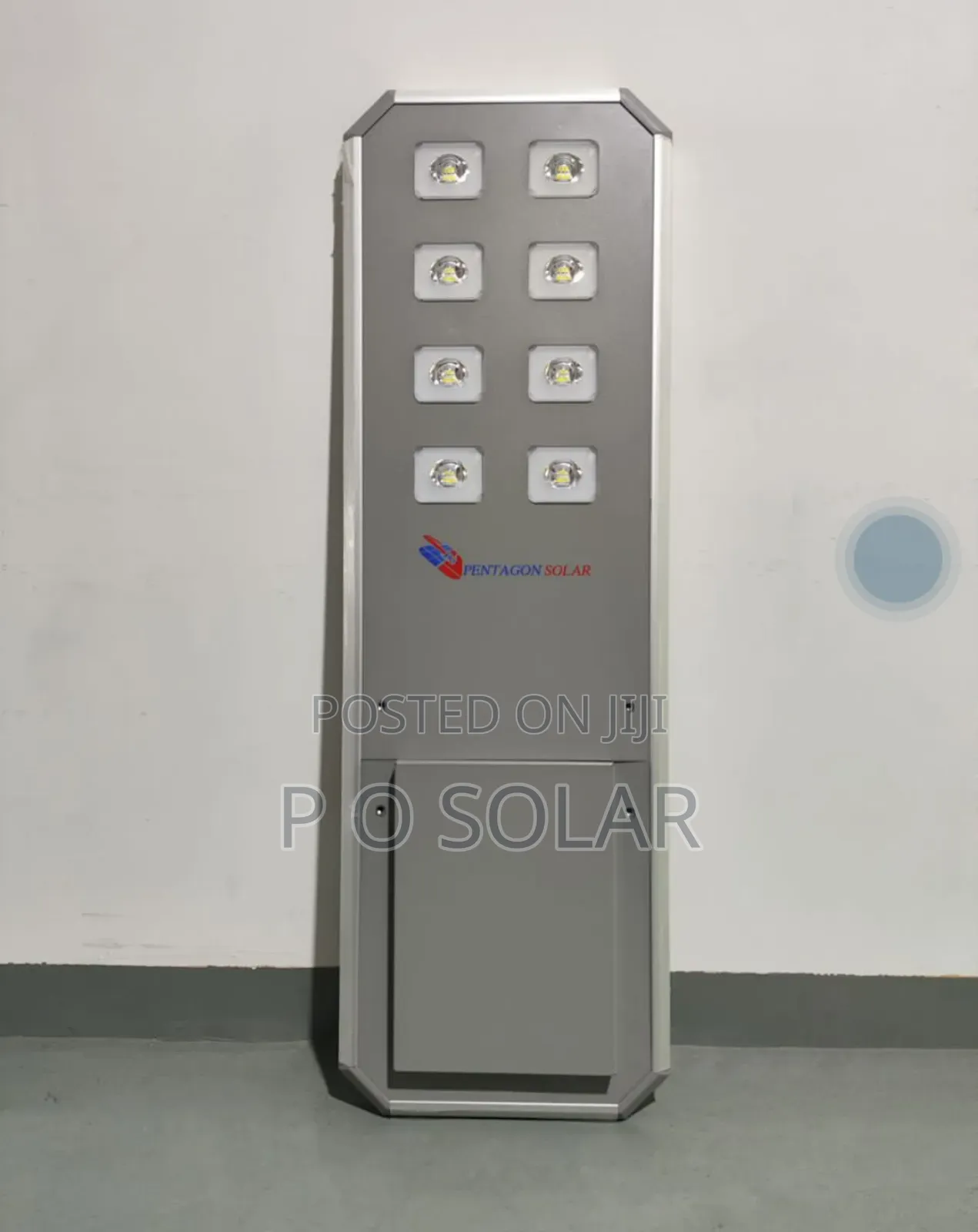 P O Pentagon 8eyes All in One Solar Street Light
