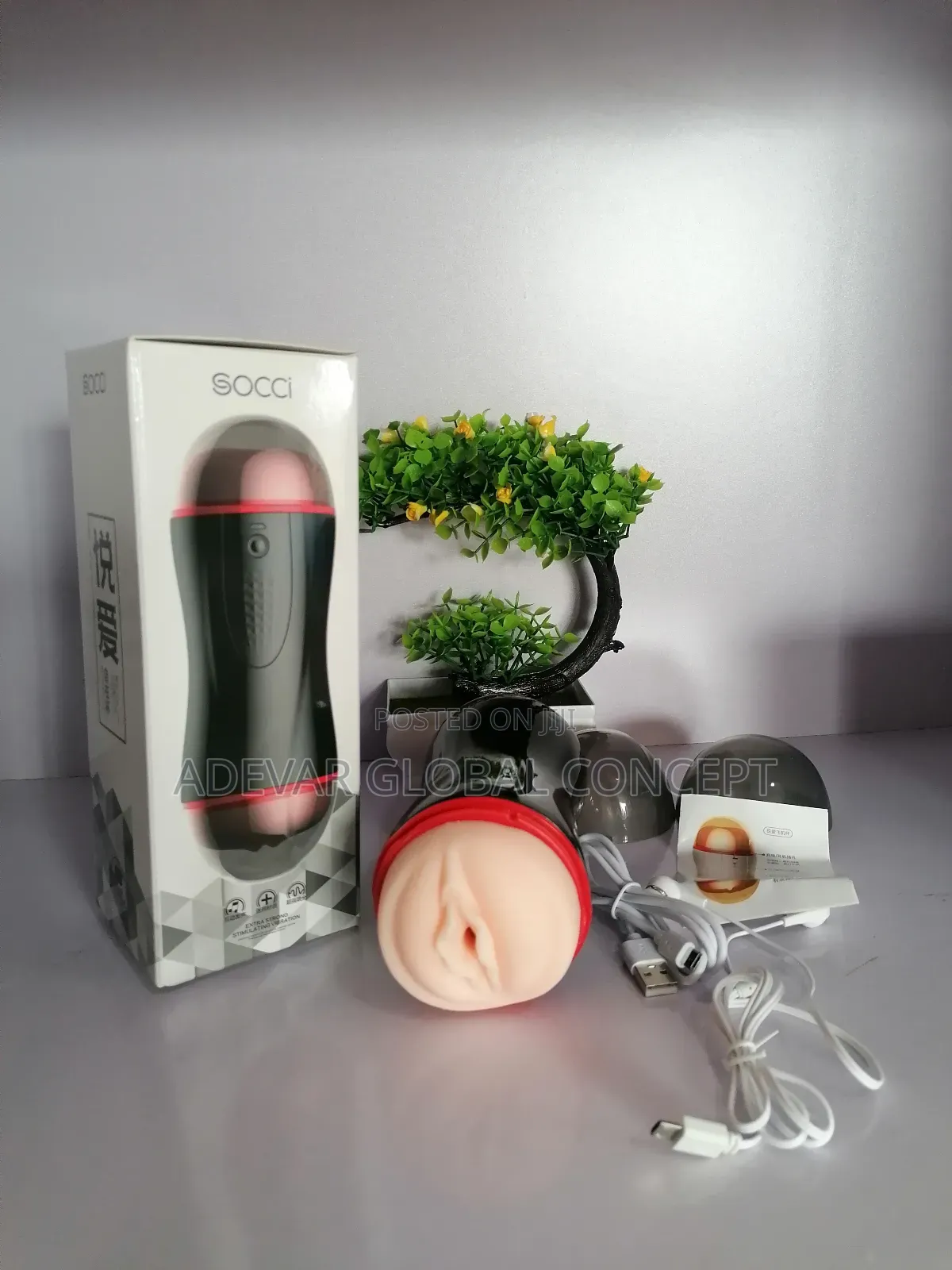 Double End Oral Vagina Anal Sex Toys for Men Voice Blowjob