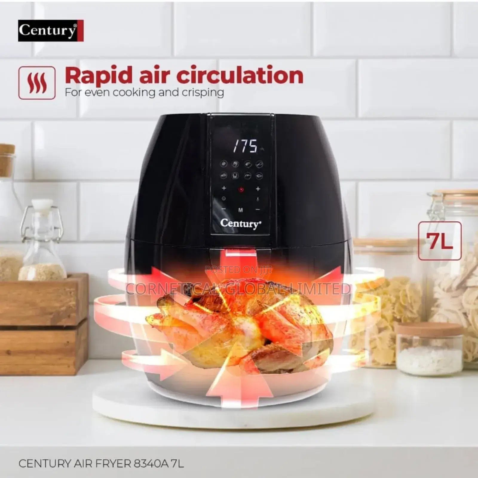 Century Air Fryer 8340a 7l