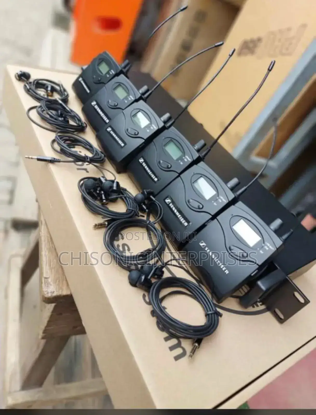 Seenheiser Wireless 6 Pack in Ear Monitors
