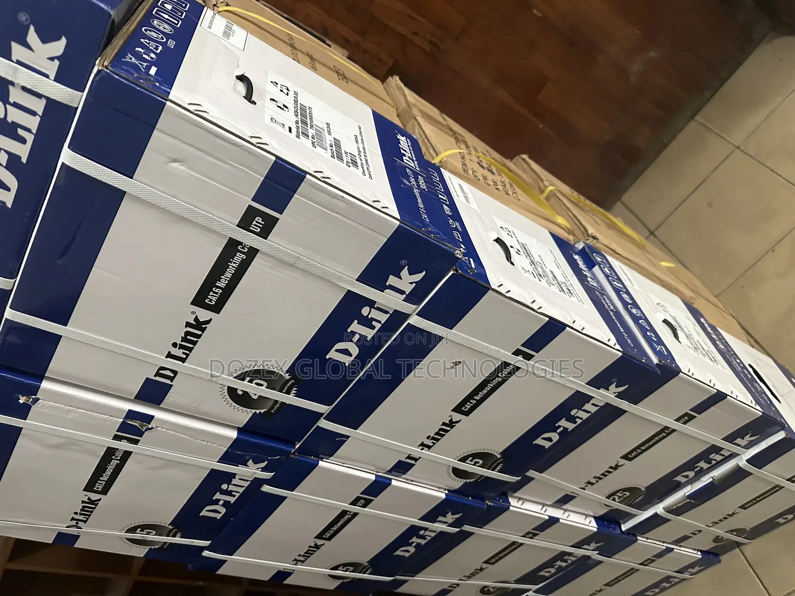 D-Link Cat 6 Outdoor Network Cables