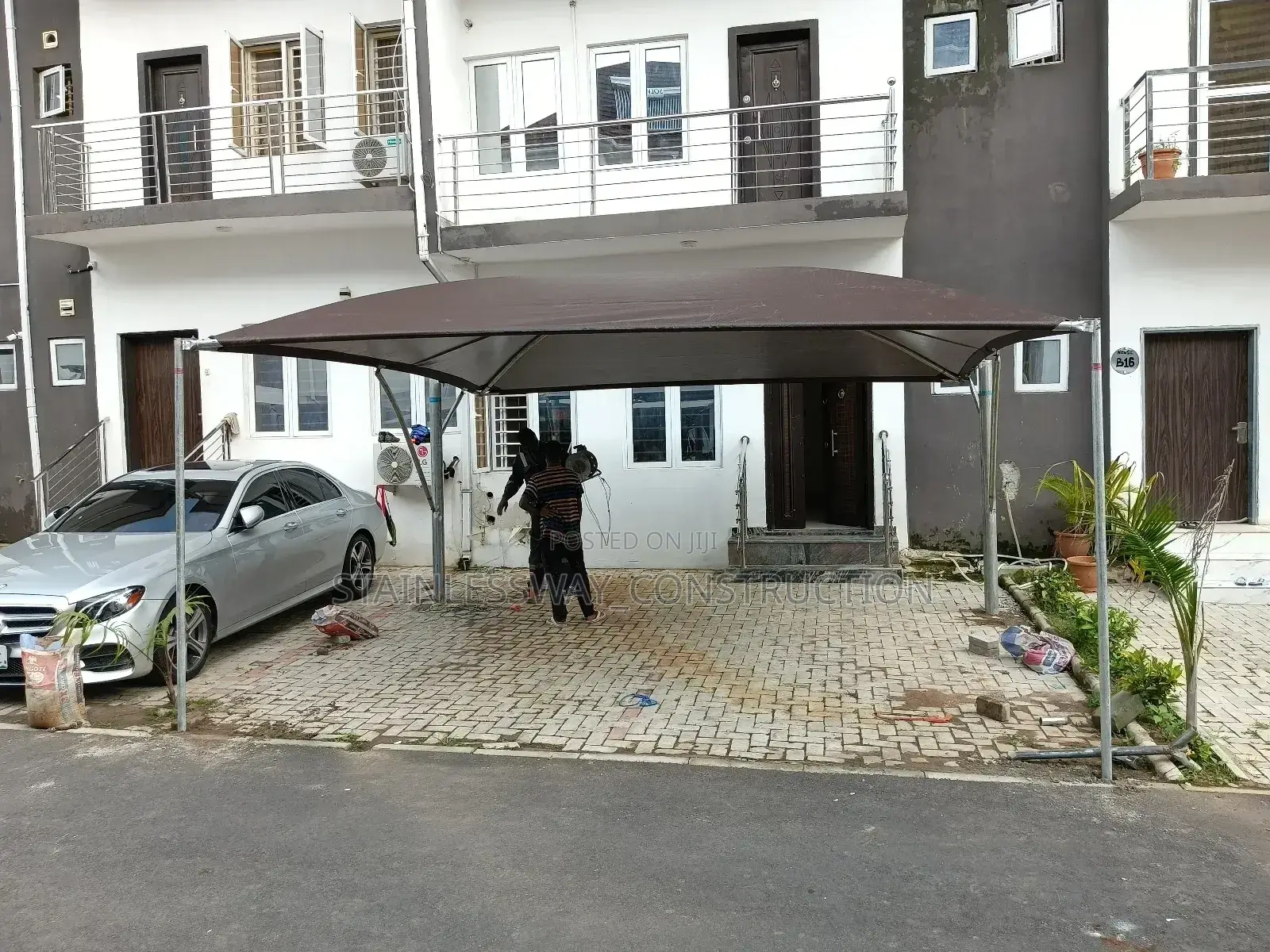 2 Cars Parking Shade at 