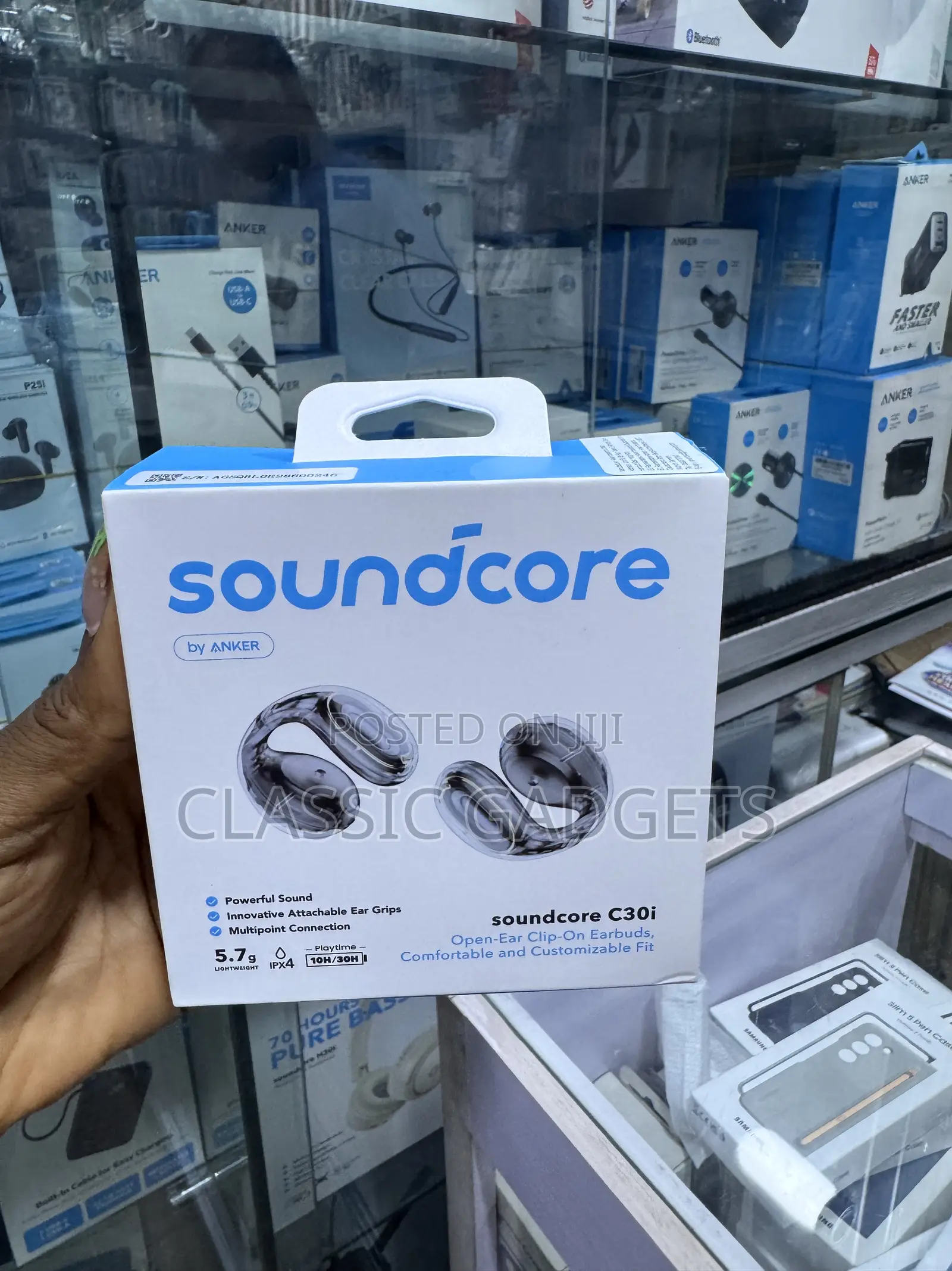 Soundcore C30i Open-Ear Clip Earbuds