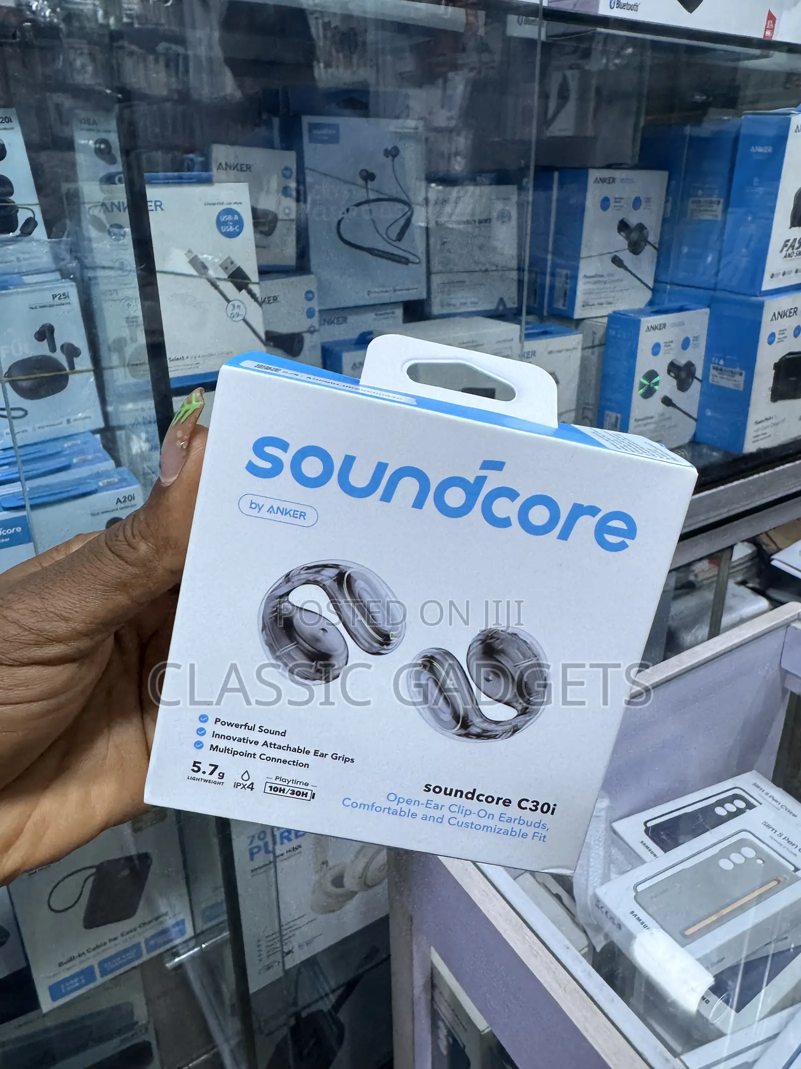 Soundcore C30i Open-Ear Clip Earbuds
