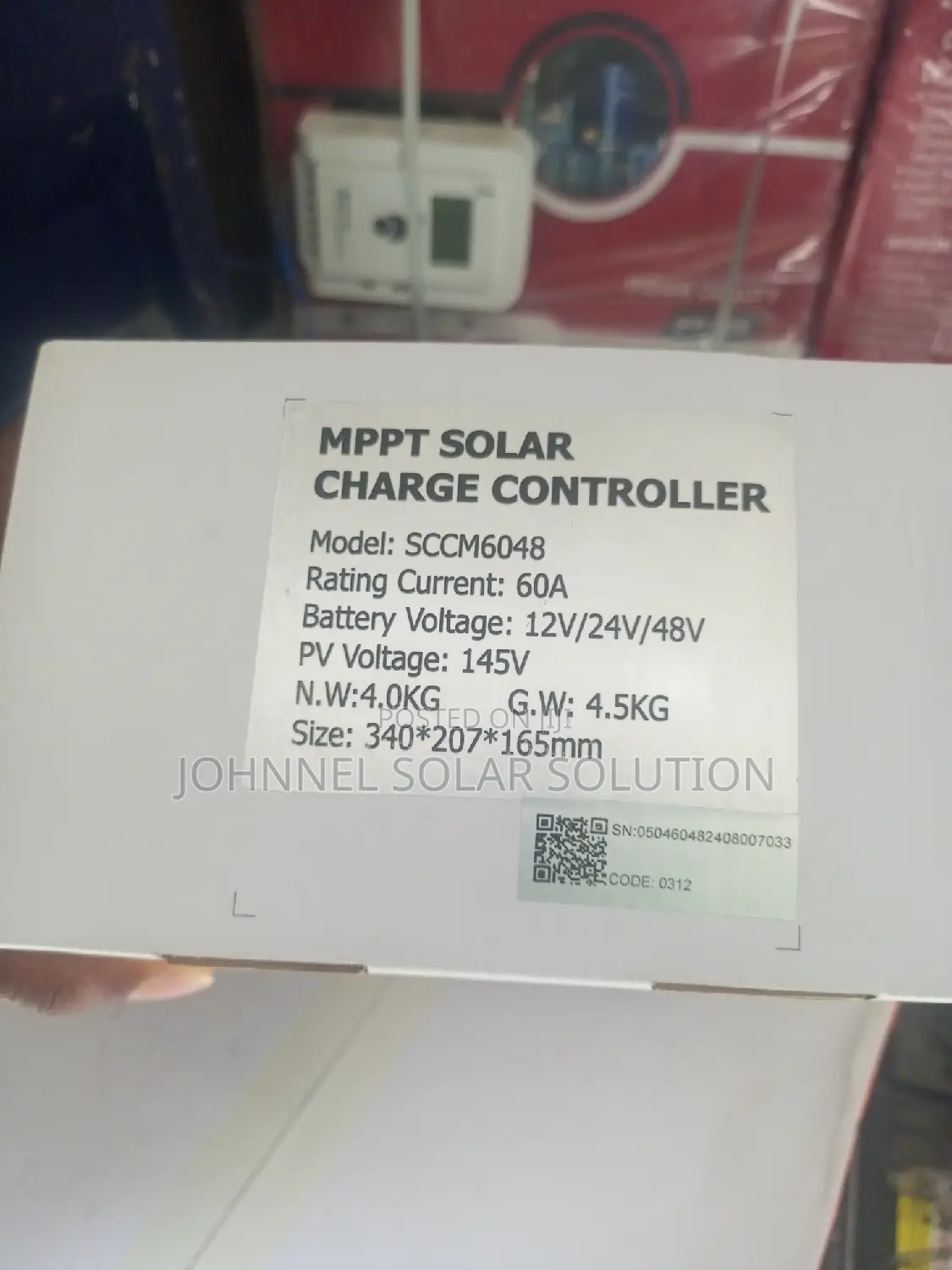 60A 48v Felicity Solar MPPT Charge Controller