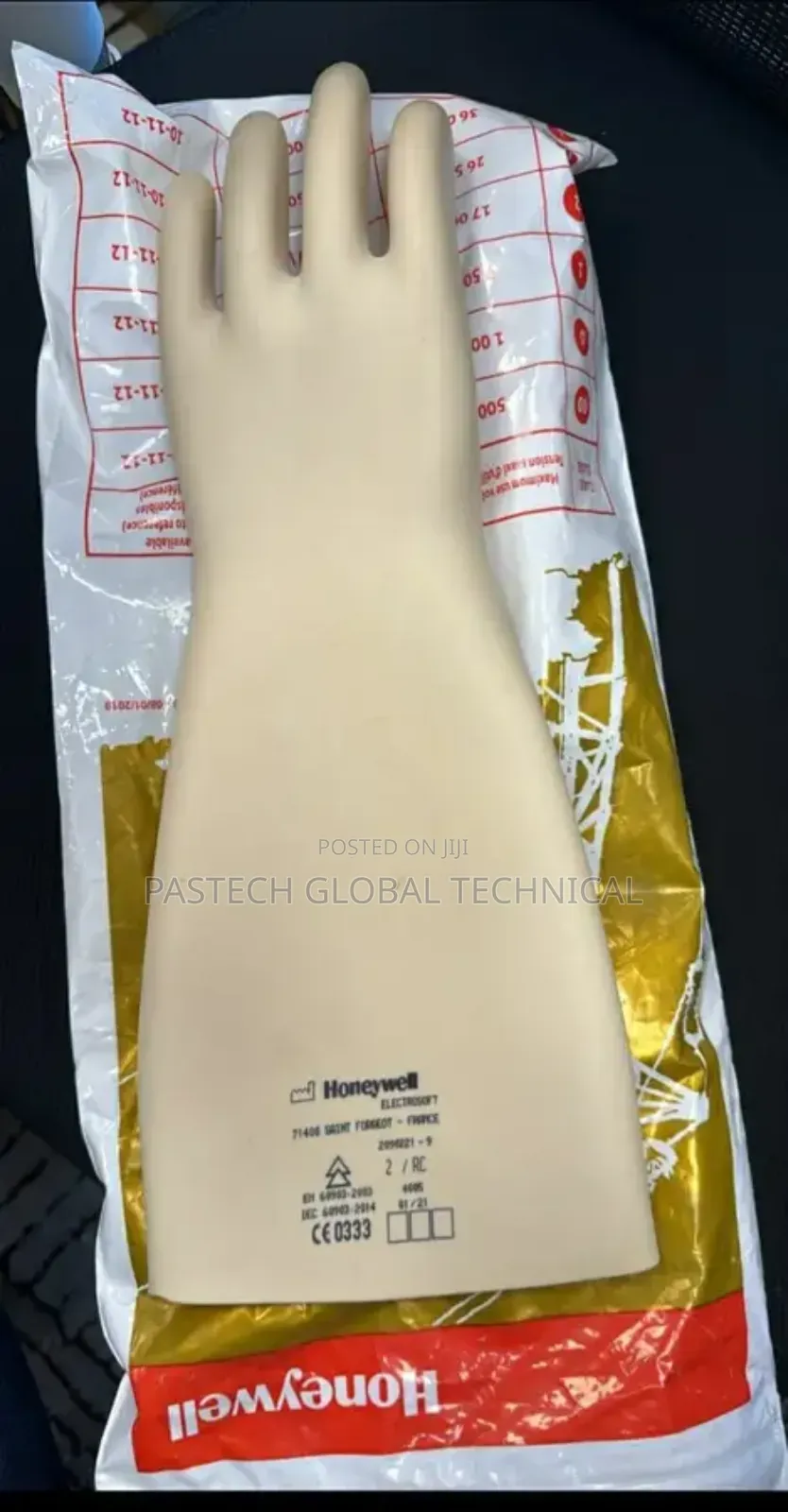 Nitrile Rubber Latex Honeywell Gloves,Electrical Protectionu