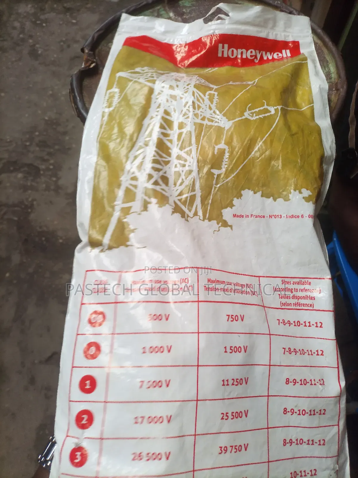 Nitrile Rubber Latex Honeywell Gloves,Electrical Protectionu