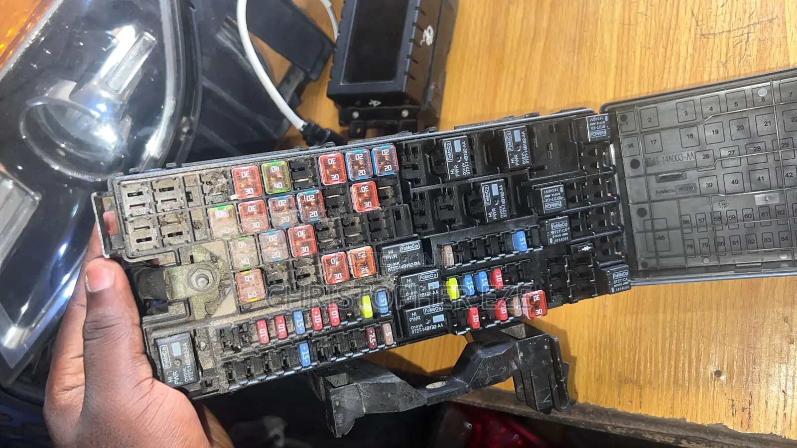Exterior or Outer Fuse Box Ford Edge Explorer 2011 2012 2013 2014