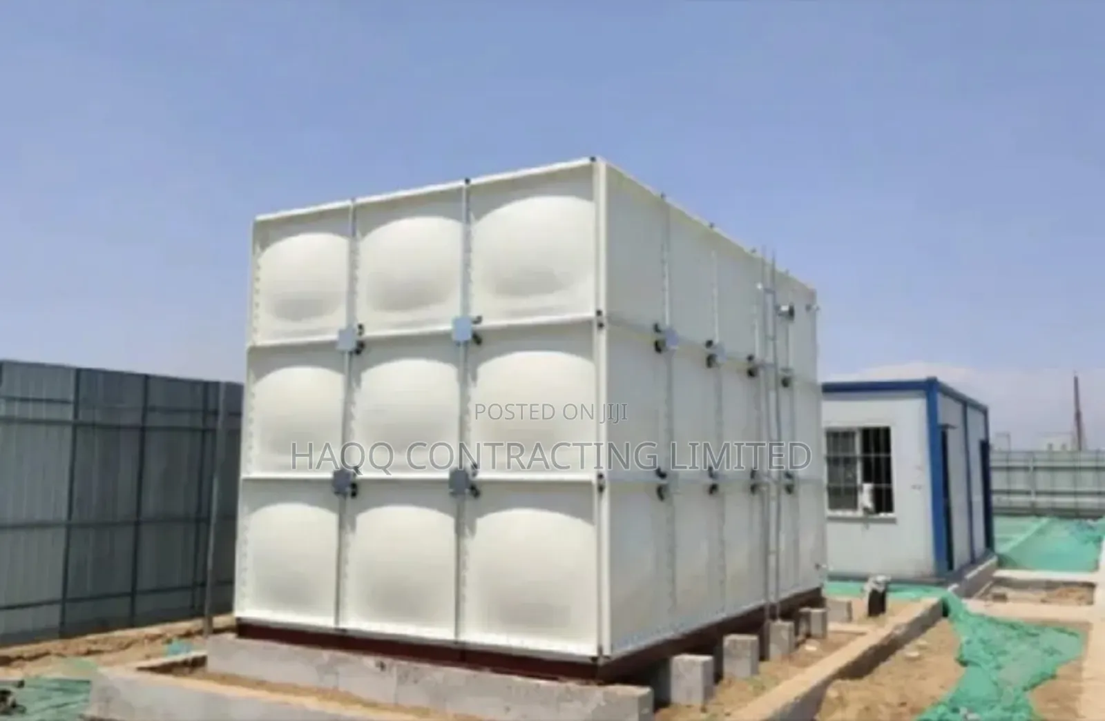 Fibreglass GRP, SMC Panel Water Tank Service in Nigeria