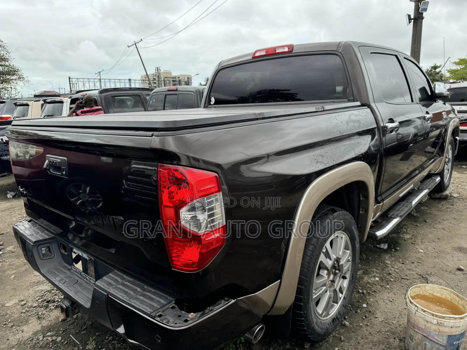 Toyota Tundra 1794 FFV 4dr CrewMax 4WD SB (5.7L 8cyl 6A) 2014 Burgundy