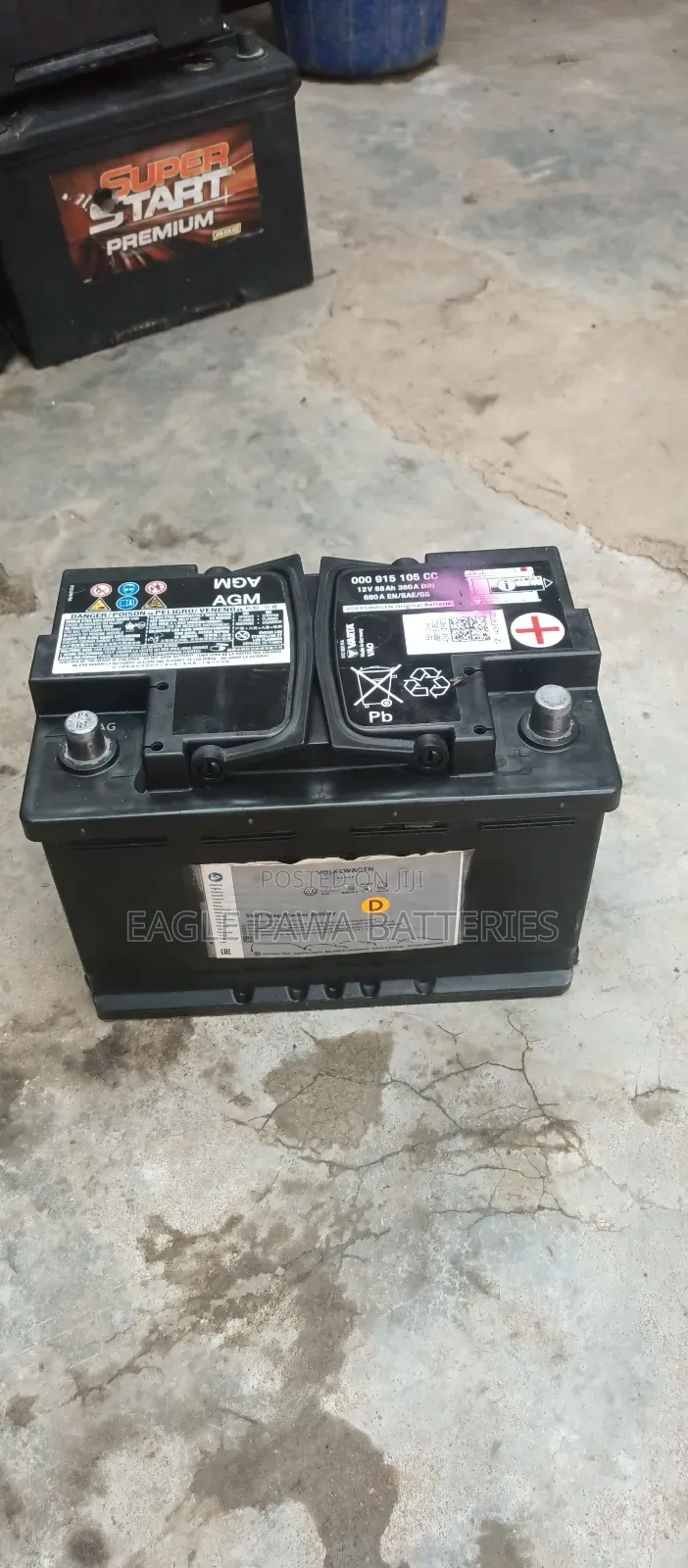 Tokunbo Volkswagen Battery