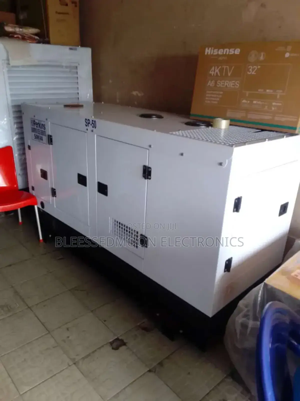 Perkins Soundproof Diesel Generator 40kva 200 Percent Cooper