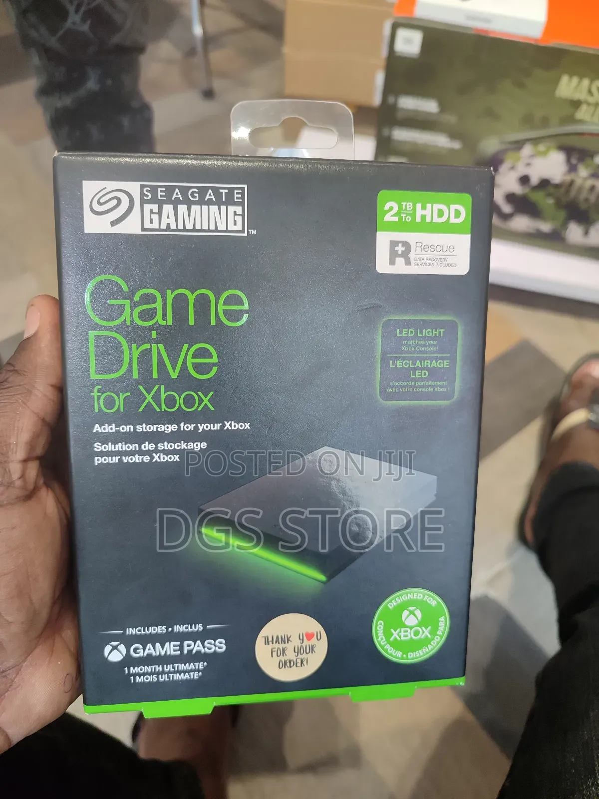 Seagate Game Drive for Xbox 2tb HDD External