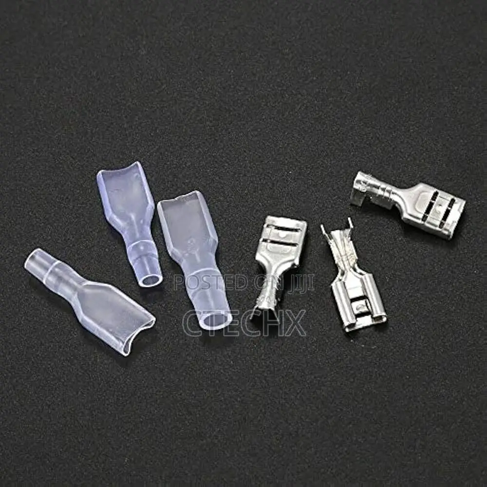 100pcs Crimp Terminals Sleeve Wire Wrap Connector 2.8mm