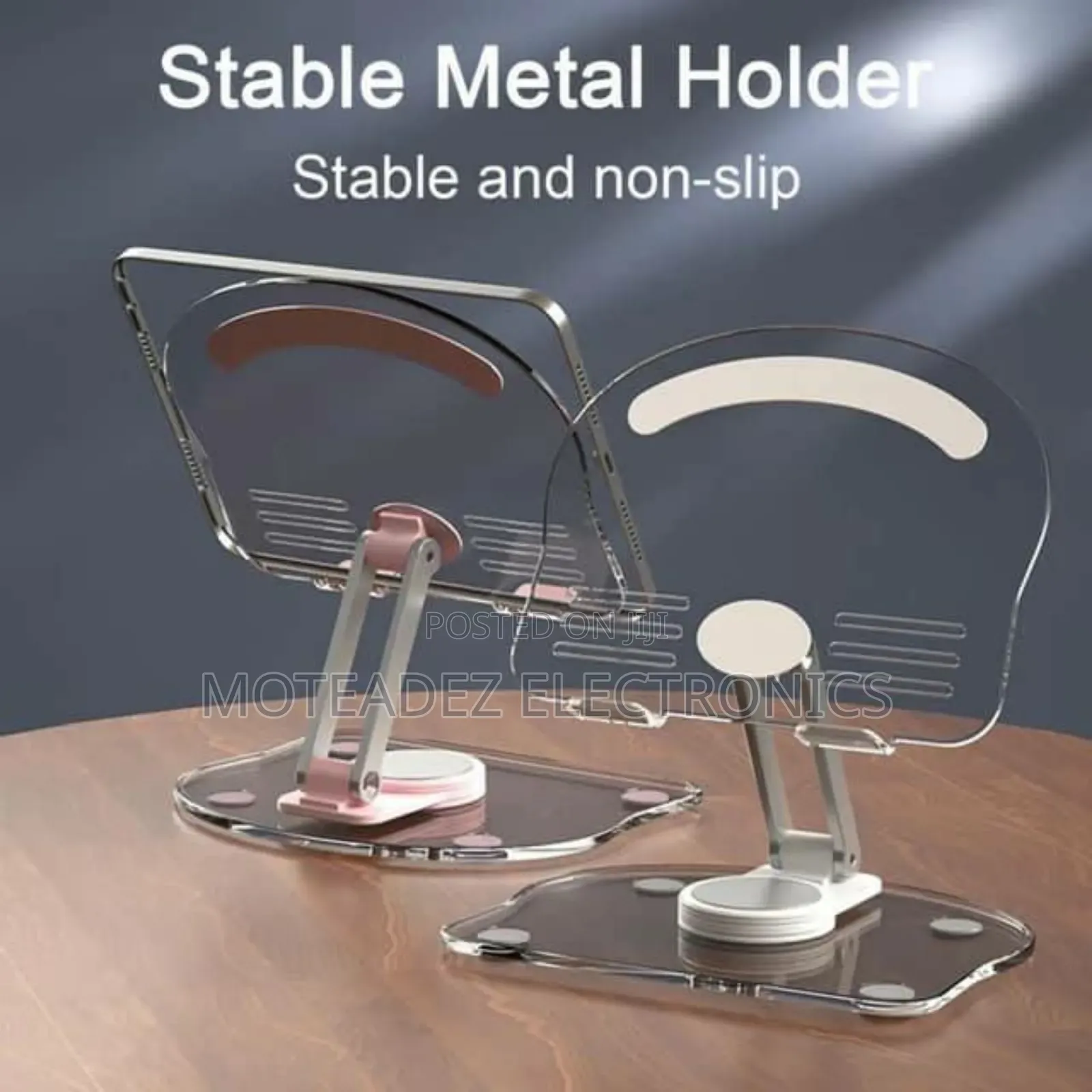 Foldable High Quality Plastic Laptop/Tablets Mount Stand