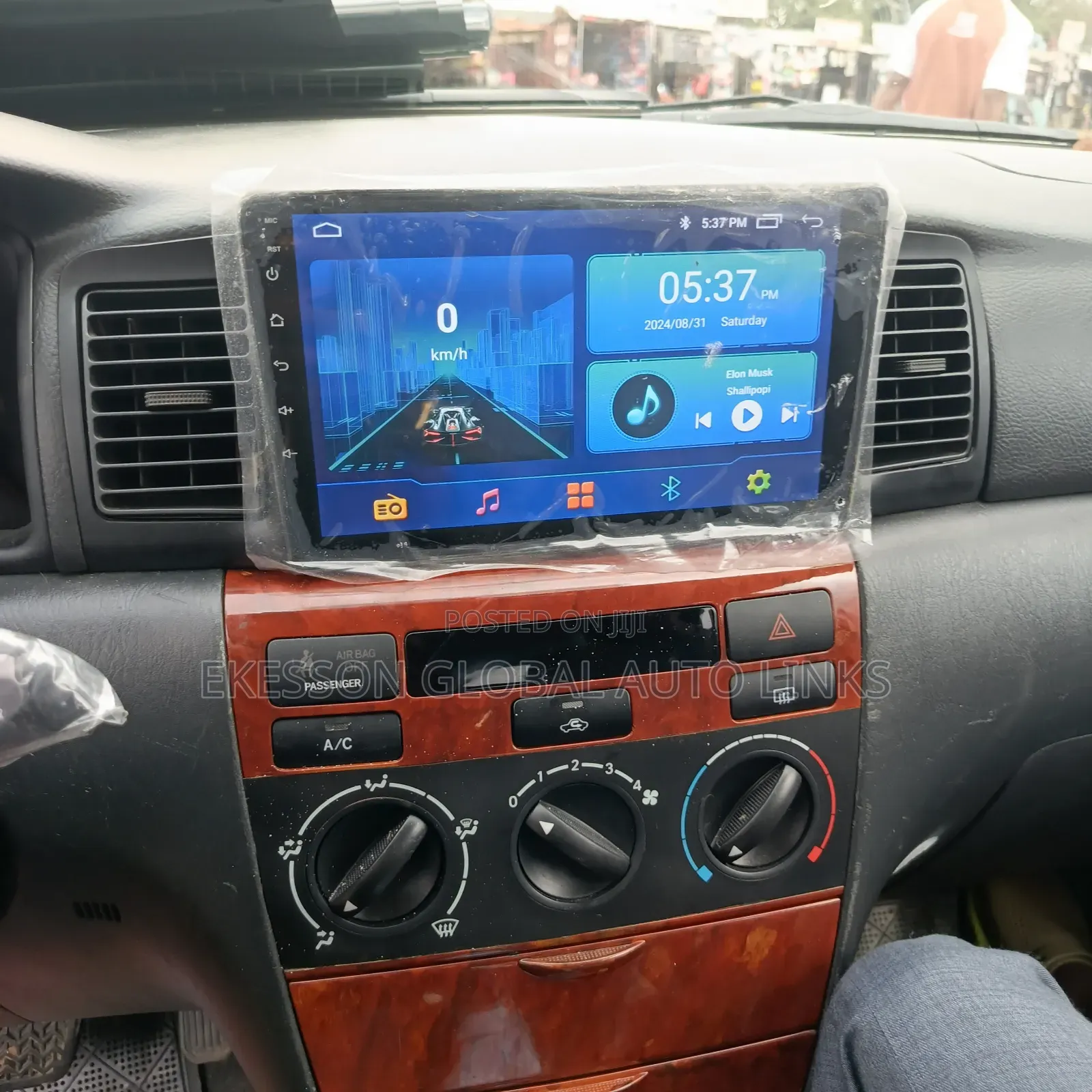 Android Screen With Rear Camera for Toyota Corolla 2003-2007 Model