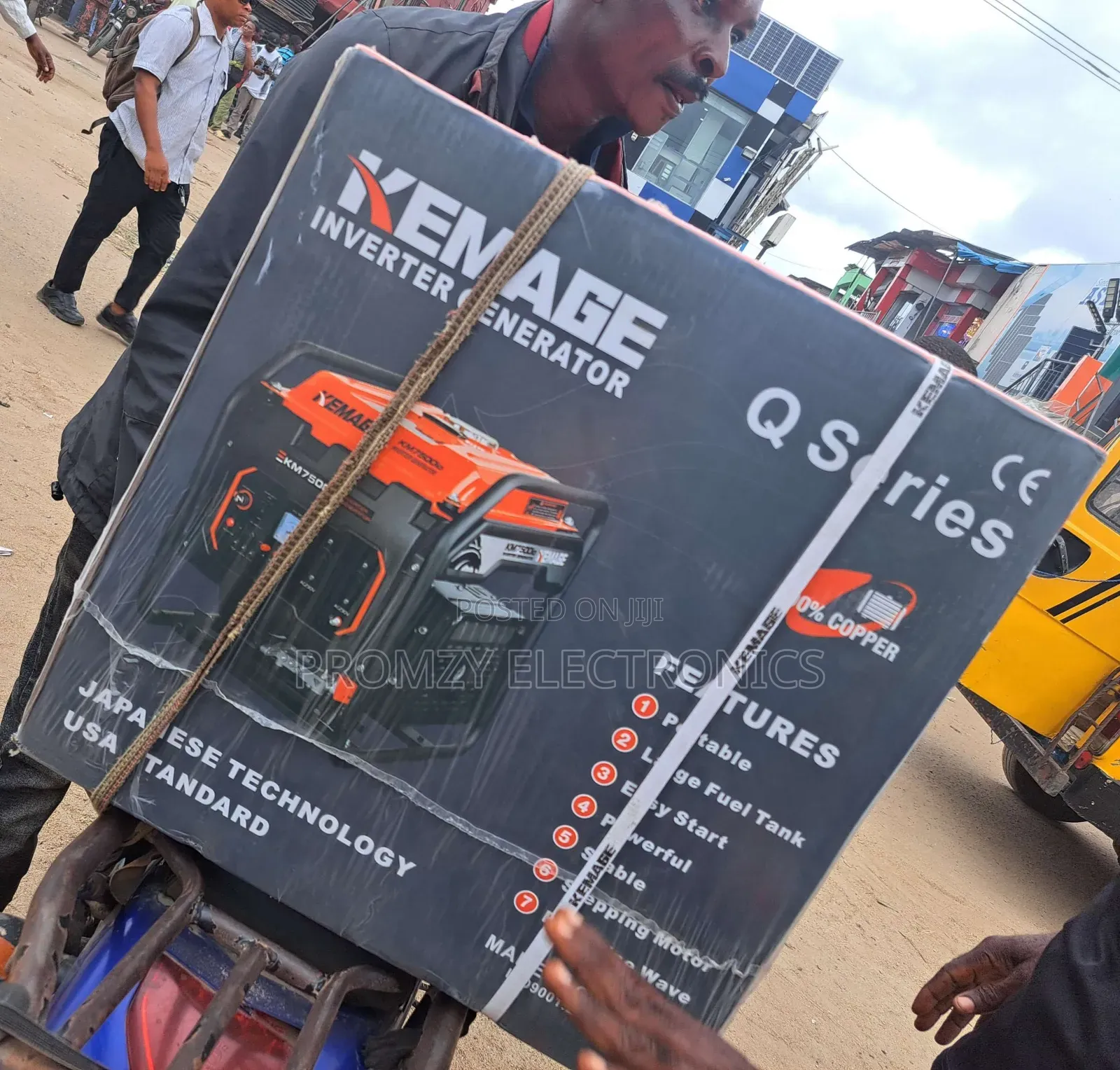 Kemage Inverter Petrol Gen Low Fuel Consumption 5.5kva