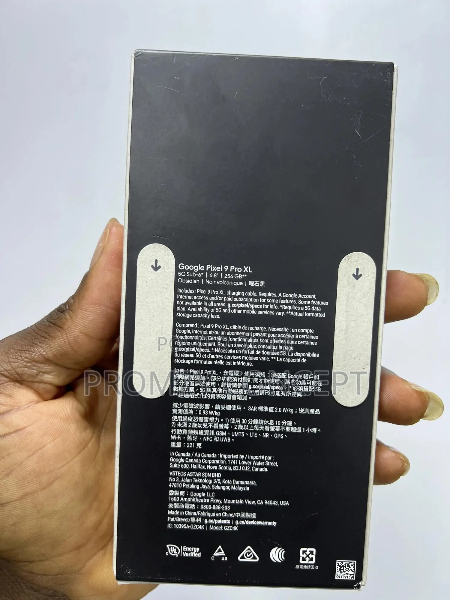 New Google Pixel 9 Pro XL 256 GB Black