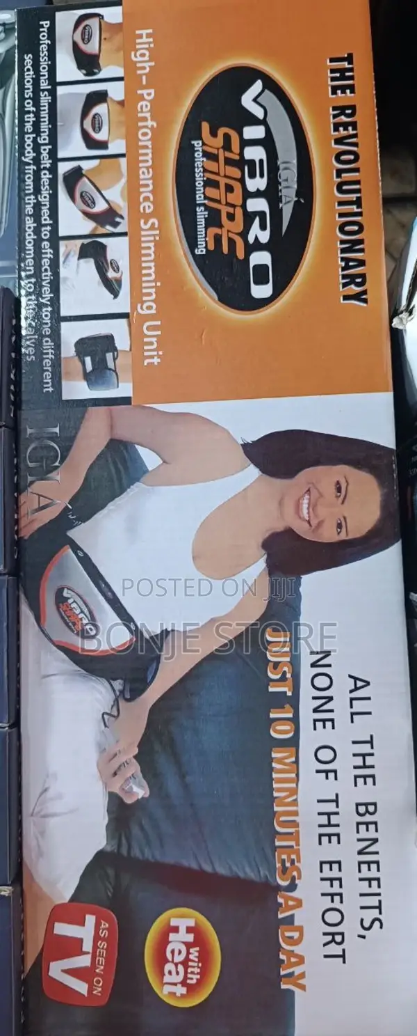 Vibro Shape Unisex Vibrating Fat Tummy Trimmer Slimming Belt