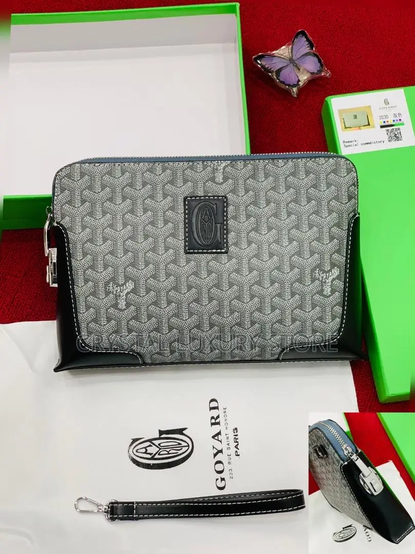 Goyard Quality Luxury Men Purse