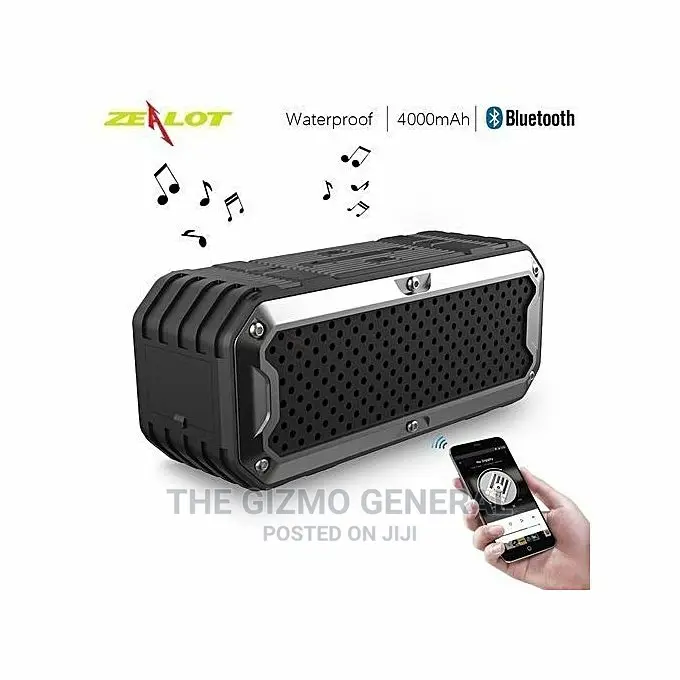 S6 Waterproof Bluetooth Speaker 4000mah Power Bank Hands-free