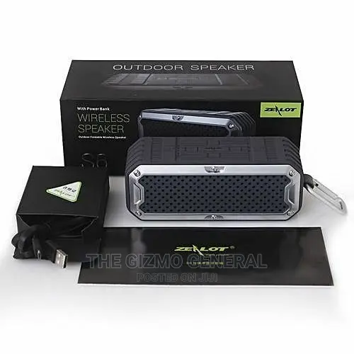 S6 Waterproof Bluetooth Speaker 4000mah Power Bank Hands-free