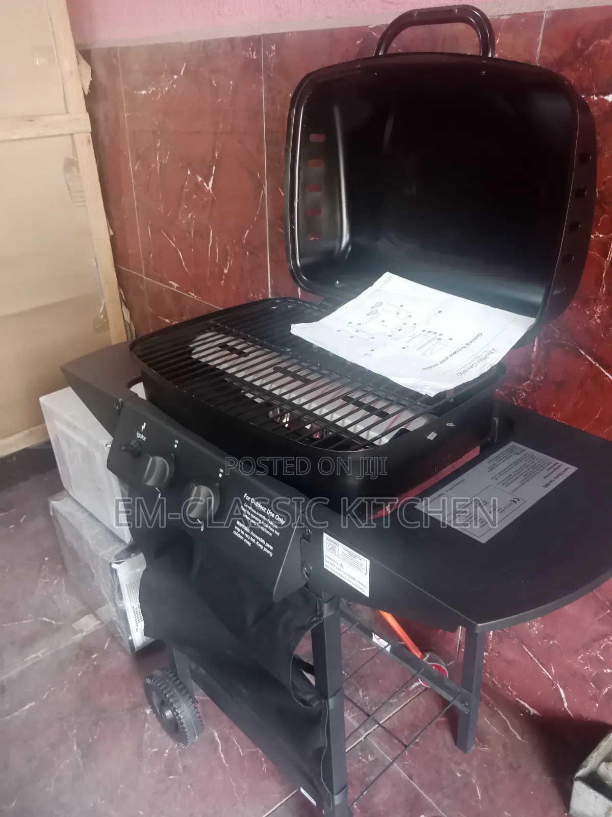 2 Burner Barbecue Gas