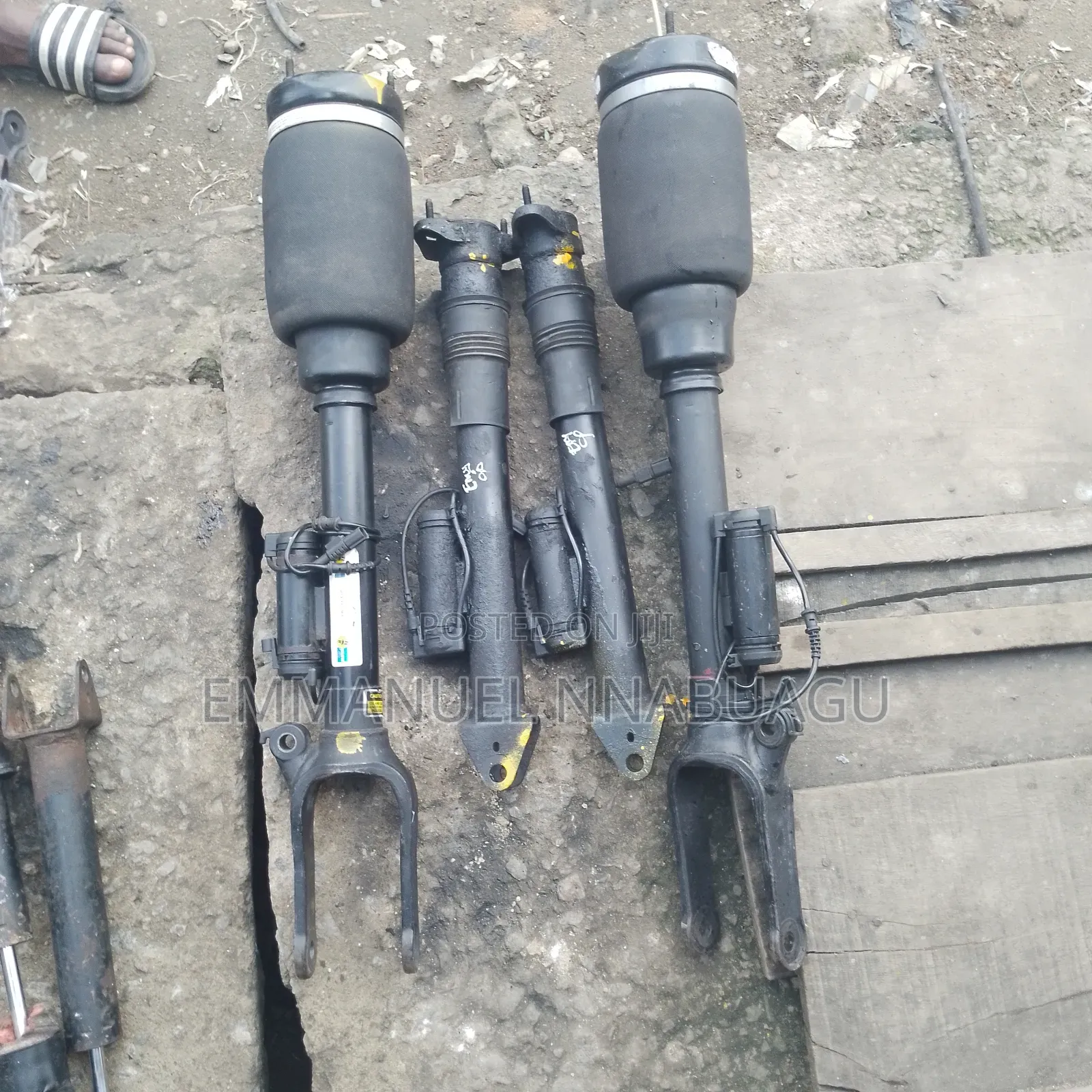 Complete Front Balloon Shock for Mercedes Benz