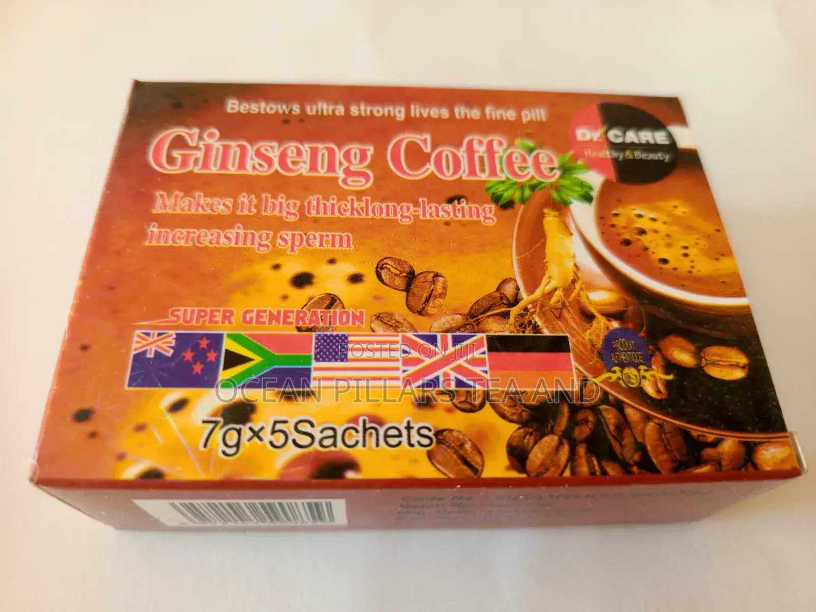 Ginseng Coffee for Men, Makes It Big, Tick Long Lasting