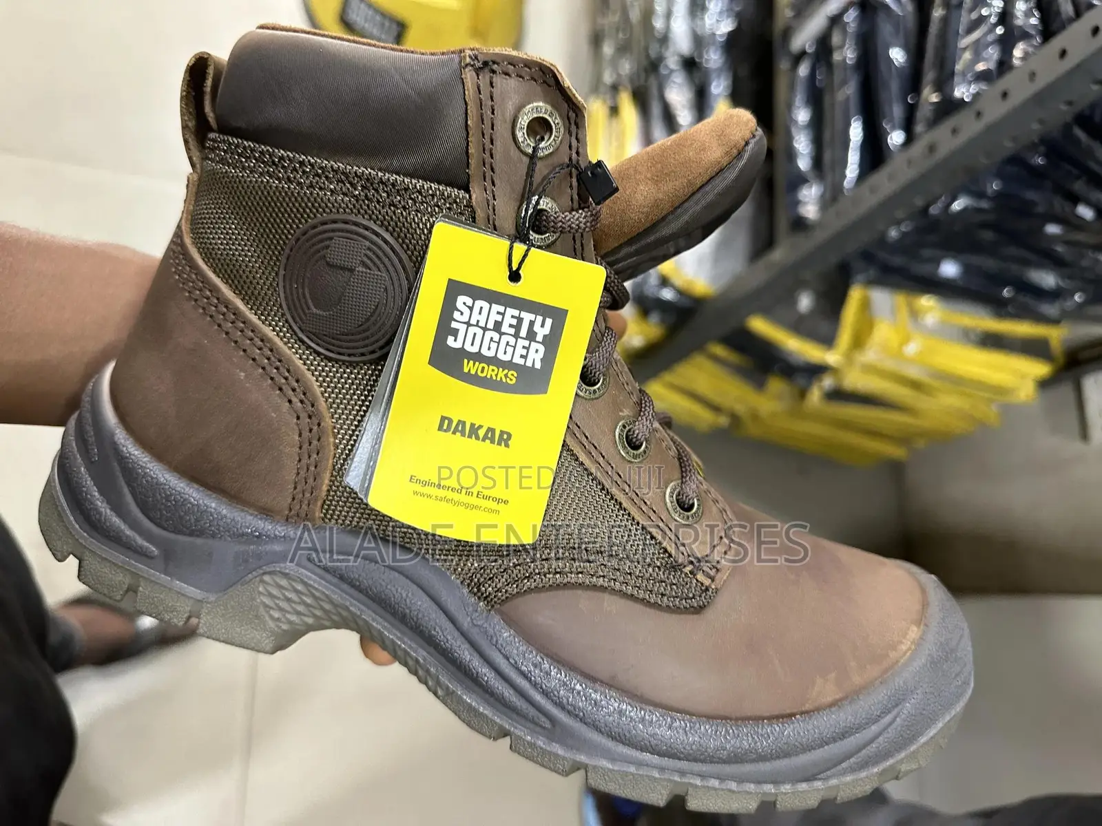 High Quality Dakar Safety Joggers Boot All Sizes