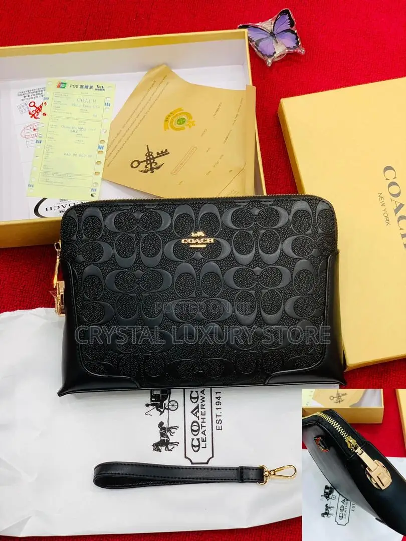 Top Quality Luxury Men Genuine Leather Purse