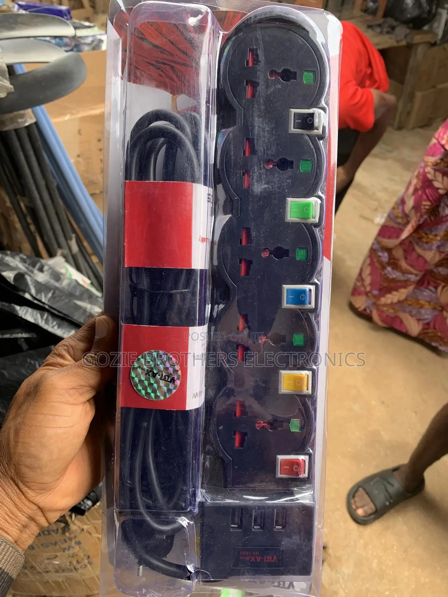 Extension Sockets With USB Ports