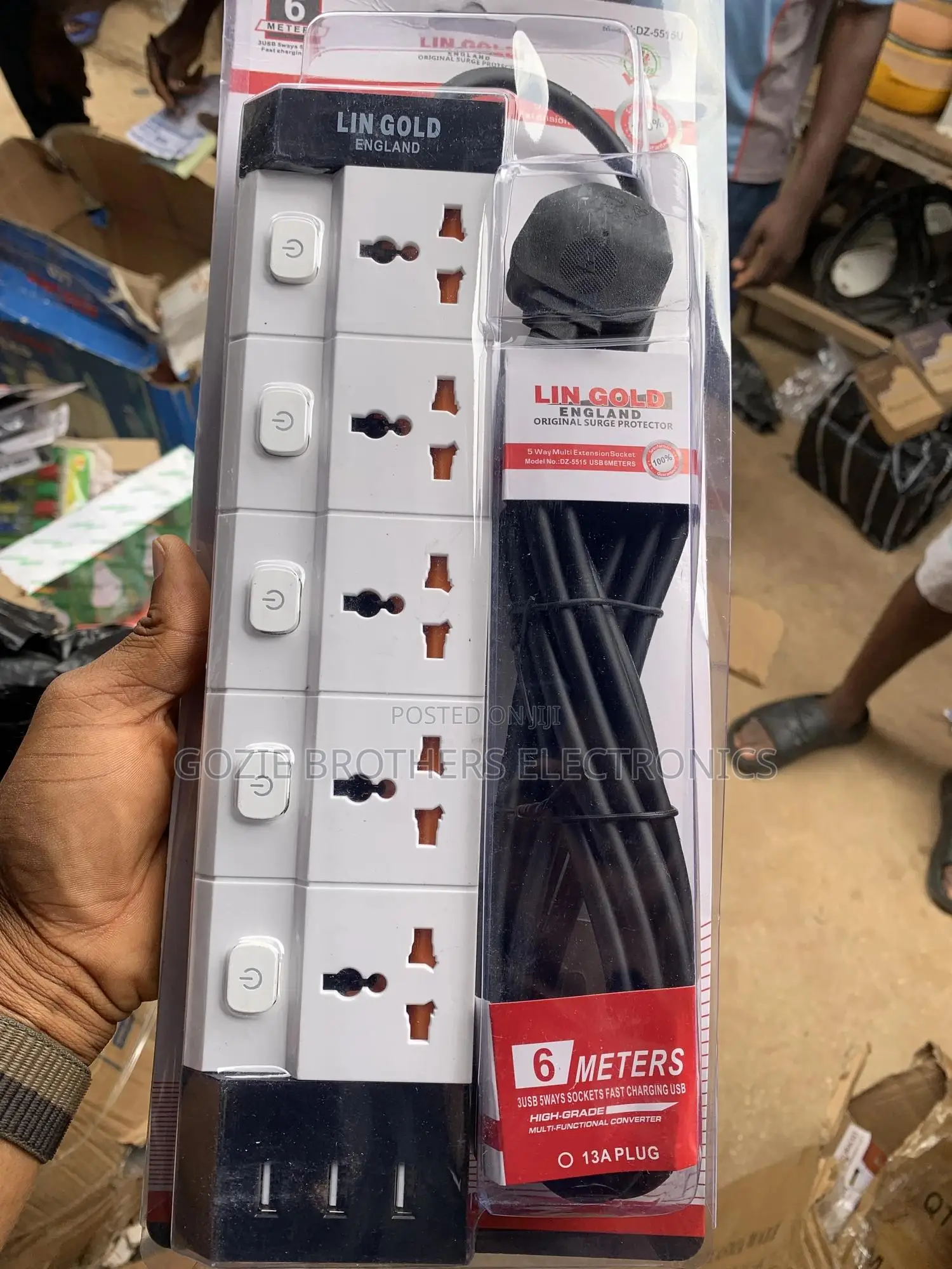 Extension Sockets With USB Ports