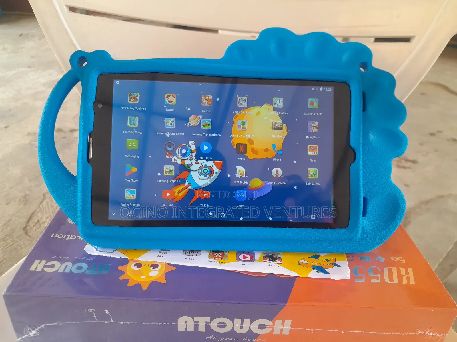 8+256gb 8000mah Unbreakable Screen Kids Educational iPad