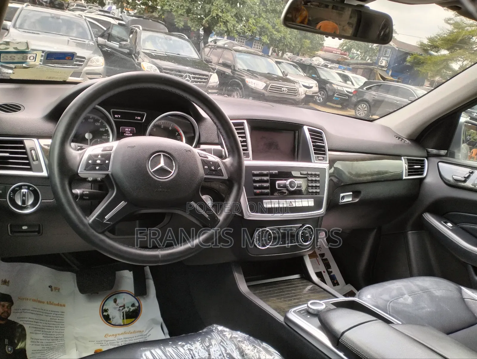Mercedes-Benz M Class 2015 Gray