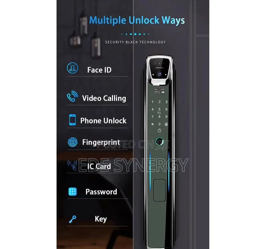 Advanced Feature Automated Biometric Smartlock Home and Offi