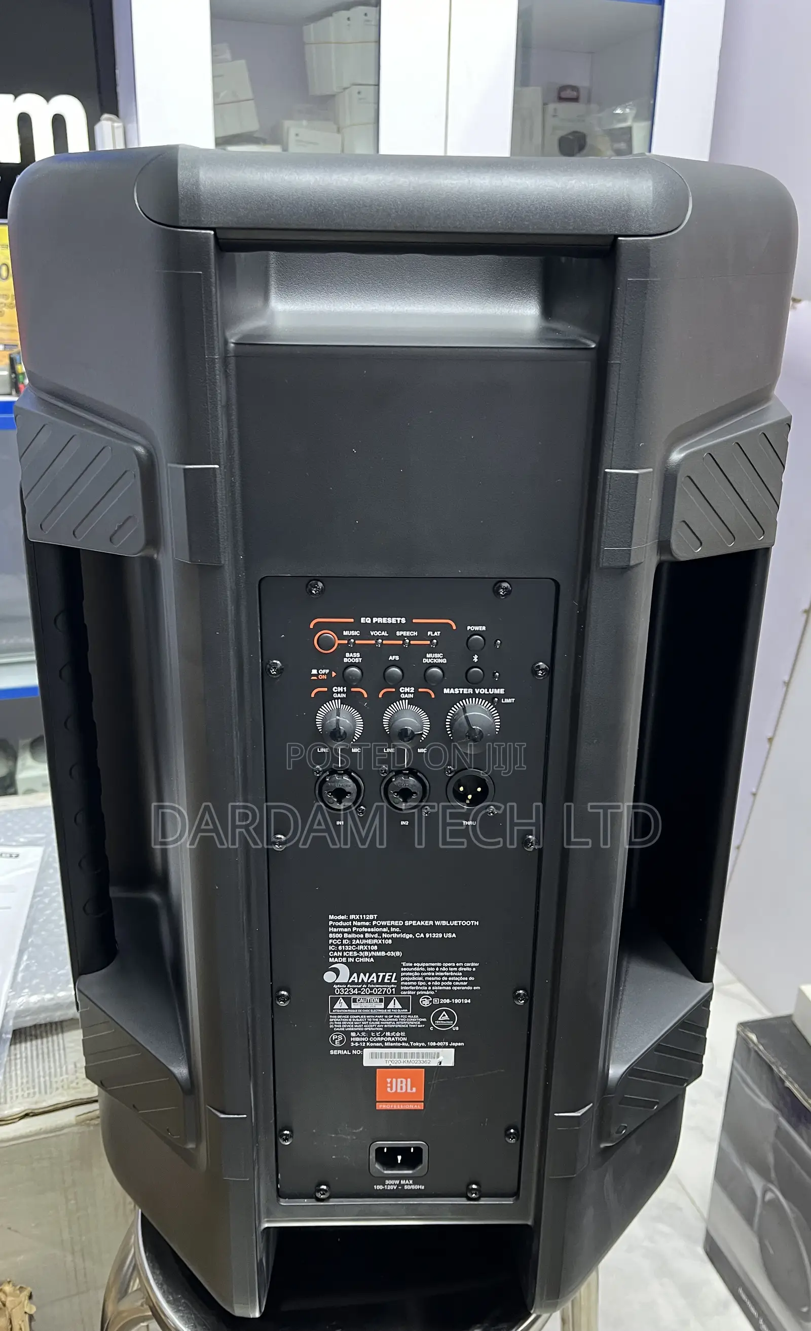 JBL Irx108 Powered Bluetooth Speaker (12inch)