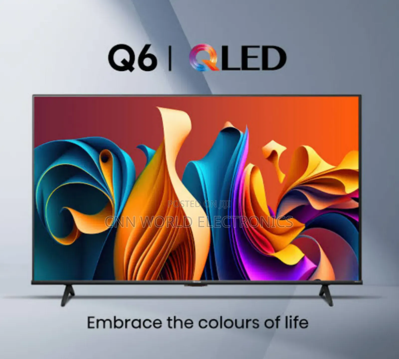 2026made Hisense Q6 Series (65"Inch) Qled Smart Flameless