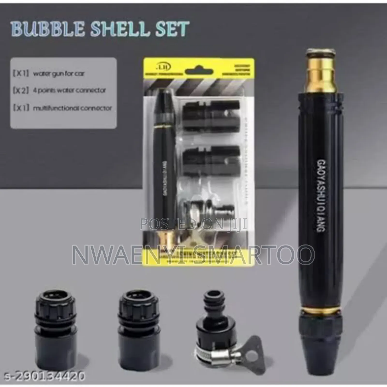 Set of High Pressure Washing Gun Metal Mouth