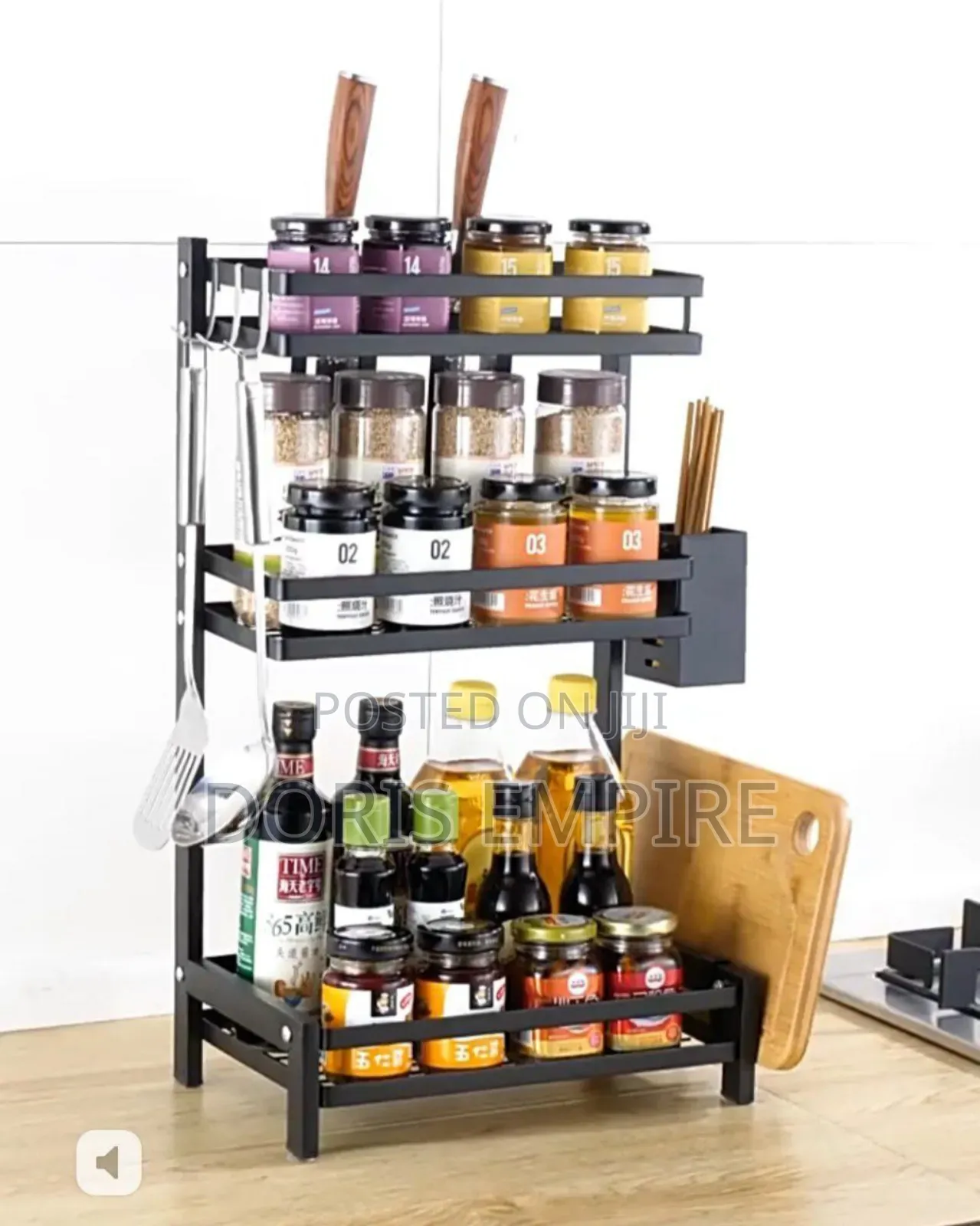 3tiers Spice Rack 
Available Now