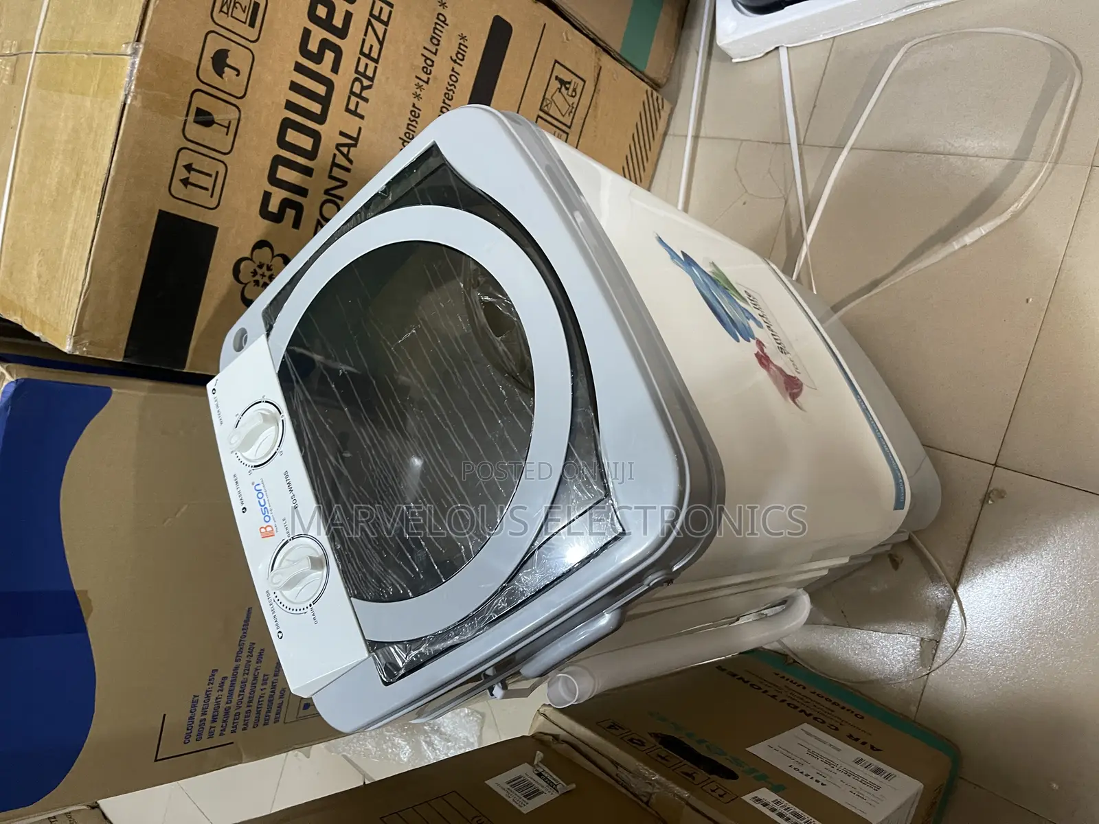 Brand New Boscum Single Washing Machine Supper Smart