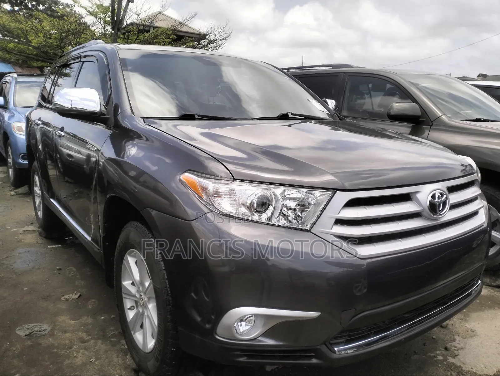 Toyota Highlander Limited 3.5l 4WD 2013 Gray