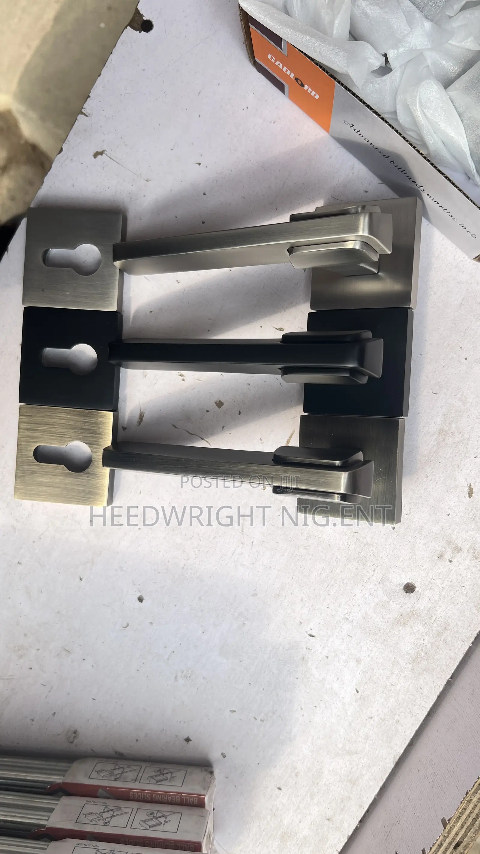 Gadlord Seperate Handle Complete Lockset